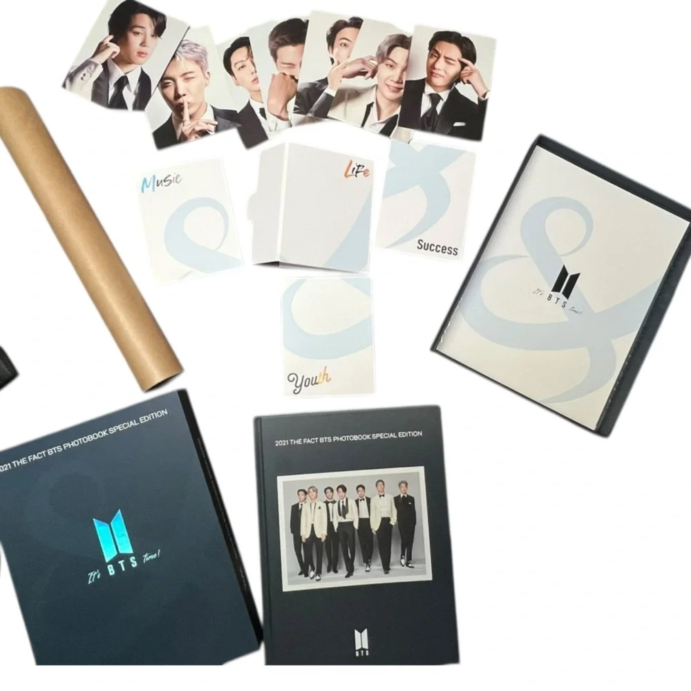 BTS 2021 The Fact Photobook Special Edition + Postcards Set K-Pop‎ Like New